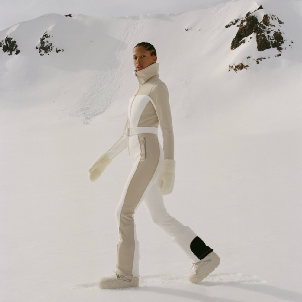 Cordova Badia Belted Colorblocked Straight Ski Suit - Picture 6 of 11
